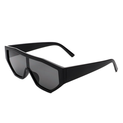 Geometric Futuristic Fashion Sunglasses