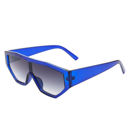 Geometric Futuristic Fashion Sunglasses