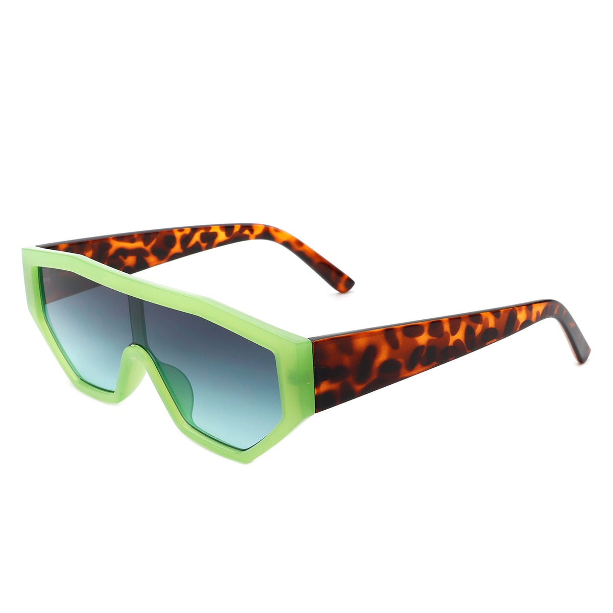 Geometric Futuristic Fashion Sunglasses