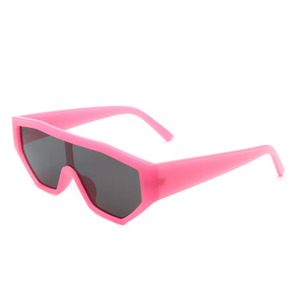Geometric Futuristic Fashion Sunglasses