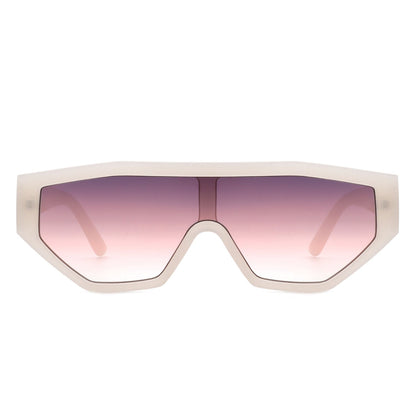 Geometric Futuristic Fashion Sunglasses
