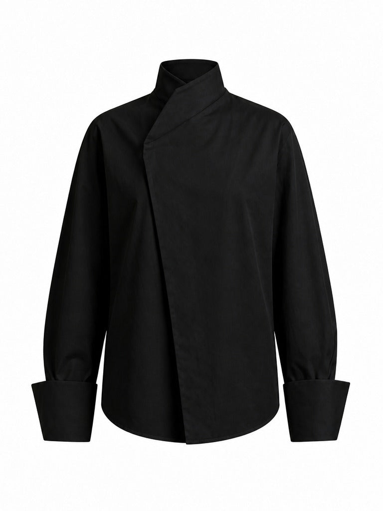 Daring Oversized Patchwork Shirt