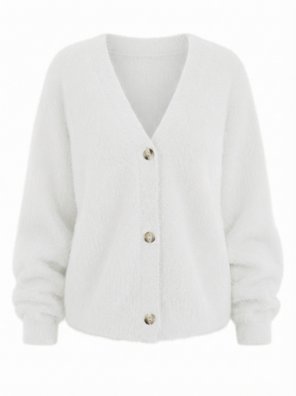 Grounded Knitted Oversized Cardigan