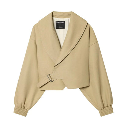 Confident Batwing Cropped Jacket