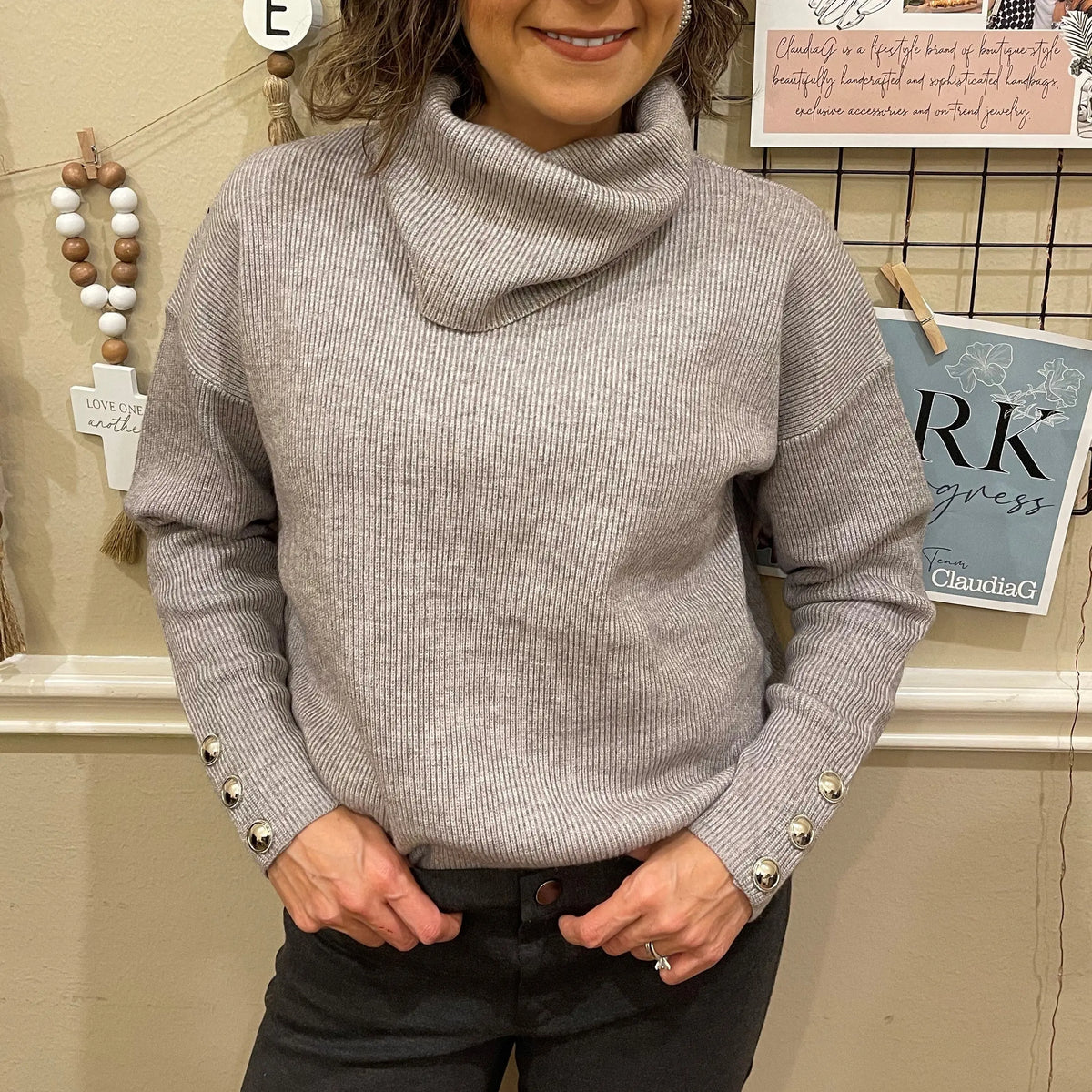Winnie Turtleneck Sweater-0