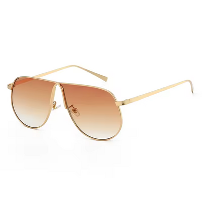 Metal Pilot Aviator Sunglasses
