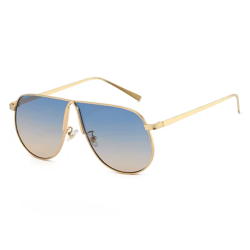 Metal Pilot Aviator Sunglasses