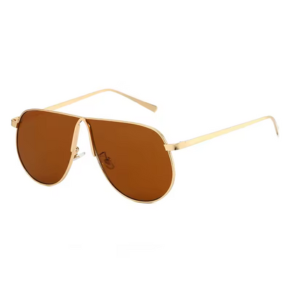 Metal Pilot Aviator Sunglasses