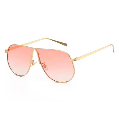 Metal Pilot Aviator Sunglasses