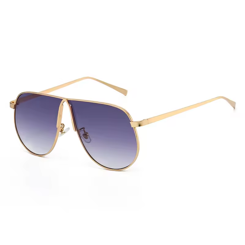 Metal Pilot Aviator Sunglasses