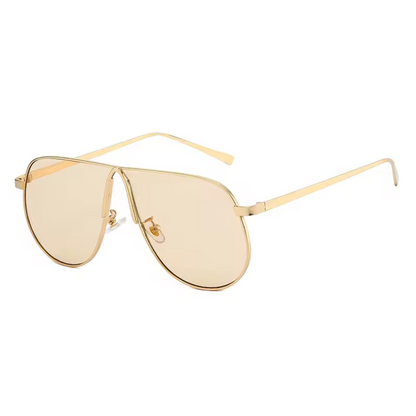 Metal Pilot Aviator Sunglasses